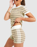 adidas Originals Towel Stripe Micro Shorts image