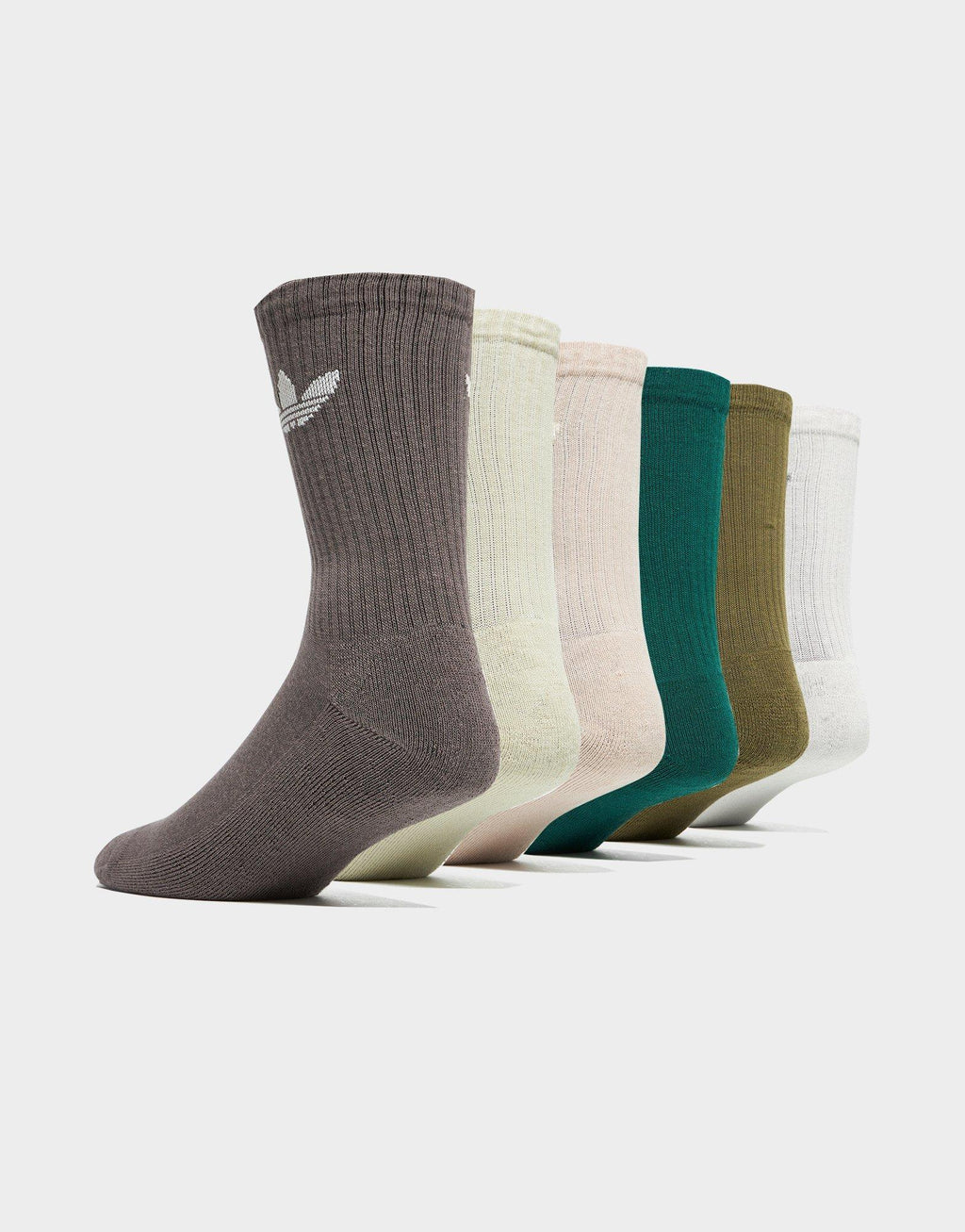 adidas Originals Trefoil Crew Socks 6 Pack image