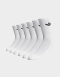 adidas Originals Trefoil Cushion Crew Socks 6 Pack image
