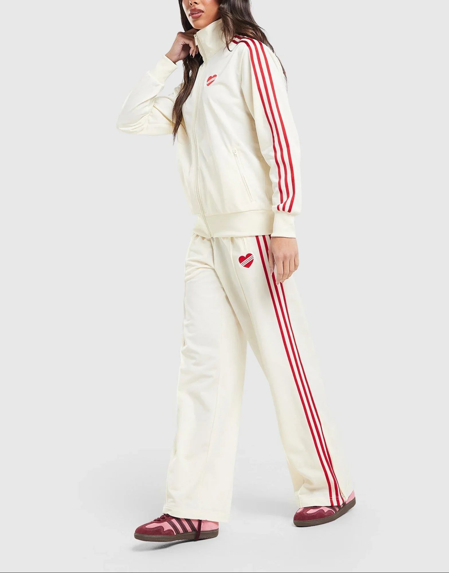 adidas Originals Valentine's Day Firebird Track Pants image