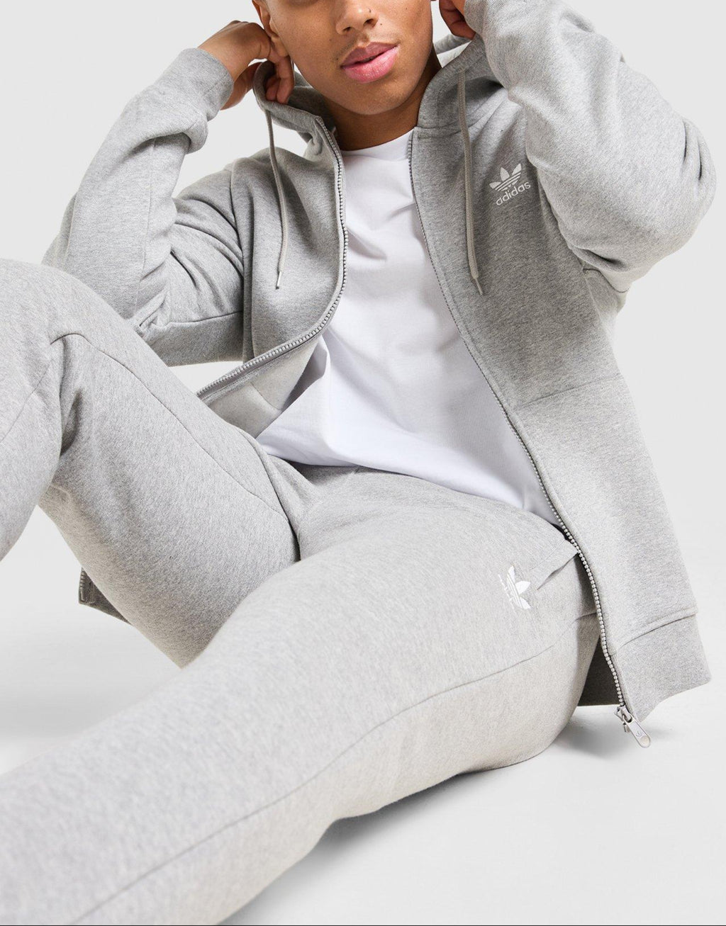 adidas Trefoil Essentials Full Zip Hoodie image