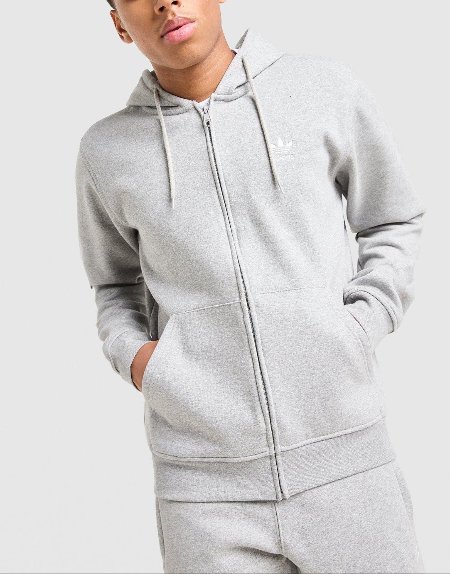 adidas Trefoil Essentials Full Zip Hoodie image
