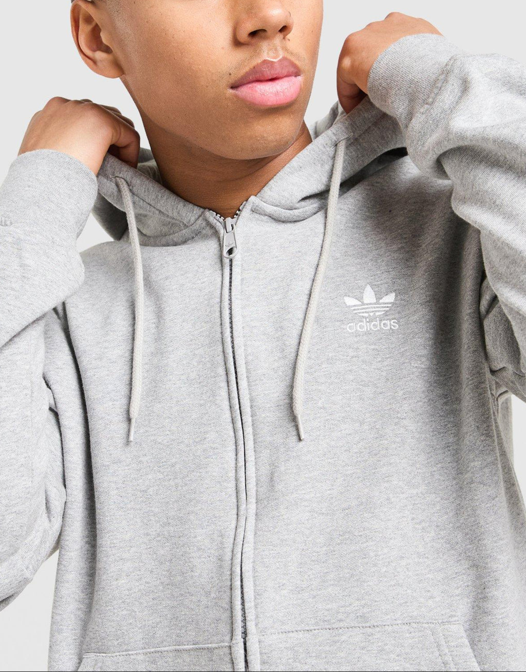adidas Trefoil Essentials Full Zip Hoodie image