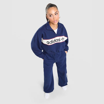 AdiSignature NY 1/4 Zip Track Top Image 2 - LUZACTIVE - AUSTRALIA