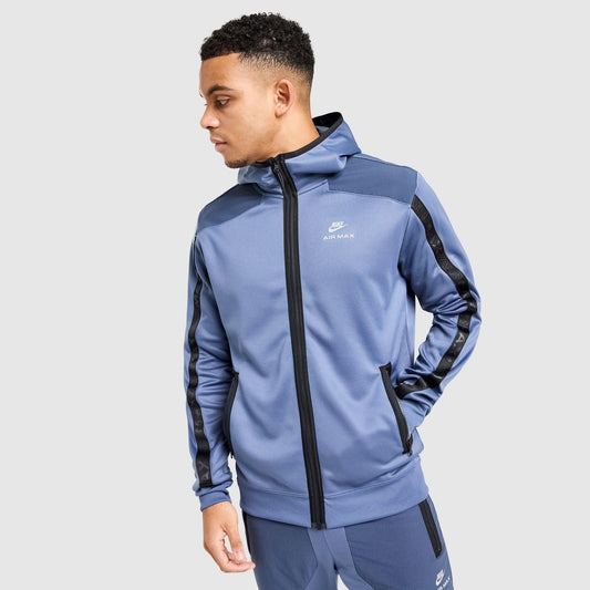 Air Max Poly Full Zip Hoodie Image 1 - LUZACTIVE - AUSTRALIA