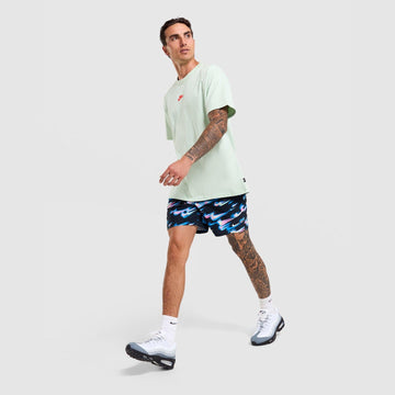 All-Over Print Woven Swim Shorts Image 2 - LUZACTIVE - AUSTRALIA