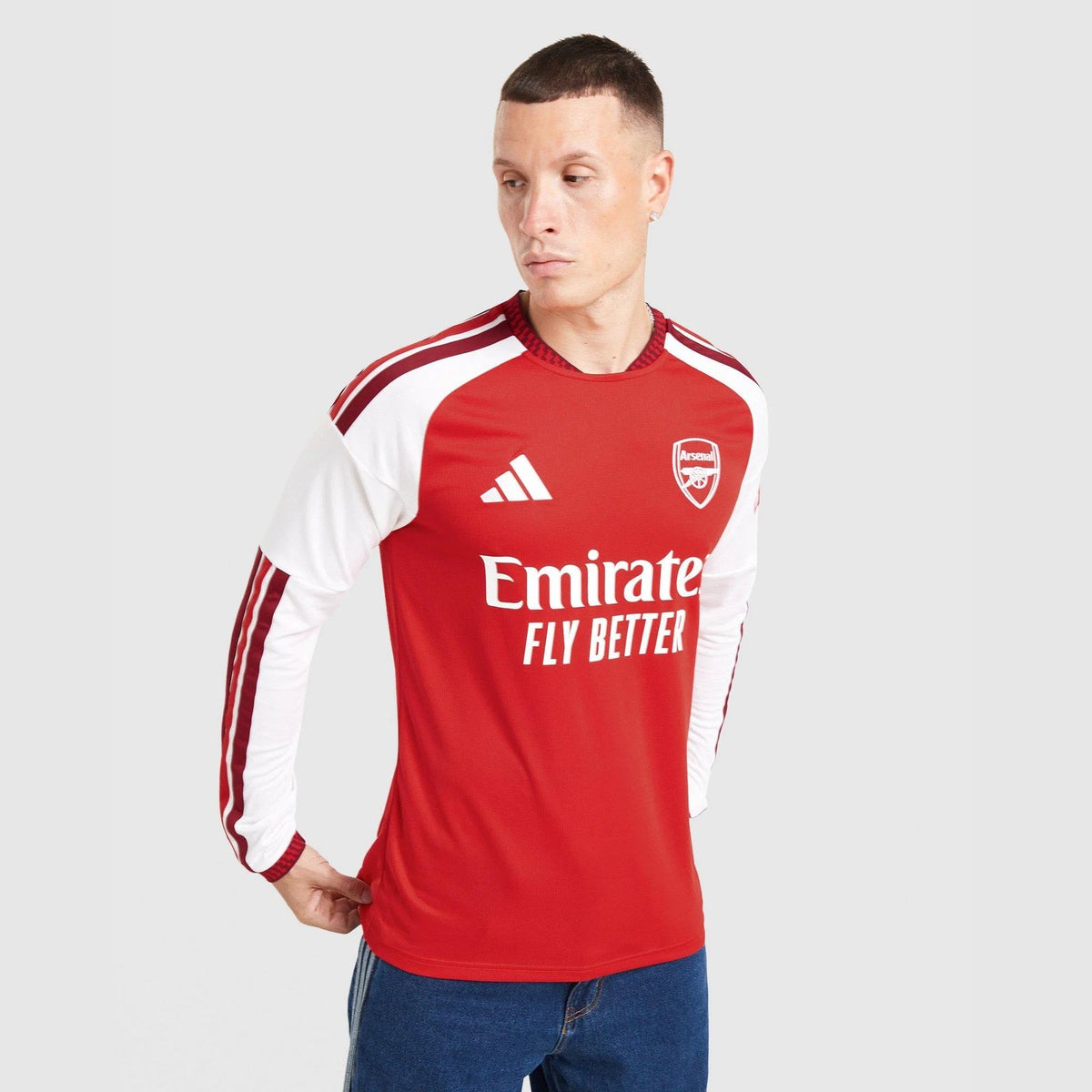 Arsenal FC 2026/27 Long Sleeve Home Shirt Image 1 - LUZACTIVE - AUSTRALIA