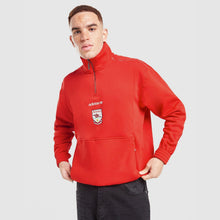 Arsenal FC EQT 1/2 Zip Sweatshirt Image 1 - LUZACTIVE - AUSTRALIA