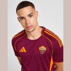 AS Roma 2025/26 Match Home Shirt Image 2 - LUZACTIVE - AUSTRALIA