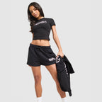 Asha French Terry Shorts Image 1 - LUZACTIVE - AUSTRALIA
