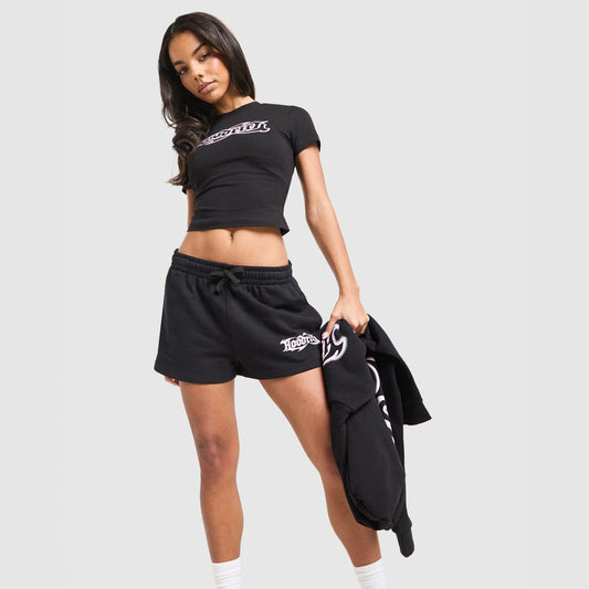 Asha French Terry Shorts Image 1 - LUZACTIVE - AUSTRALIA