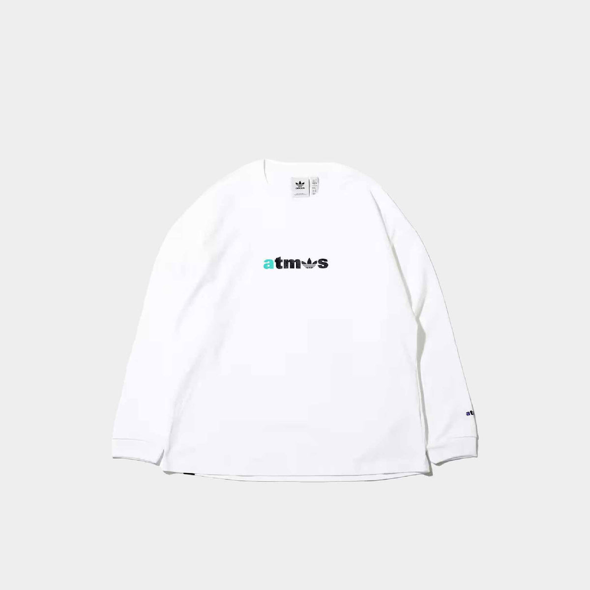 atmos x adidas Originals Logo Long Sleeve Tee Image 1 - LUZACTIVE - AUSTRALIA