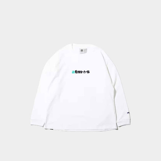 atmos x adidas Originals Logo Long Sleeve Tee Image 1 - LUZACTIVE - AUSTRALIA