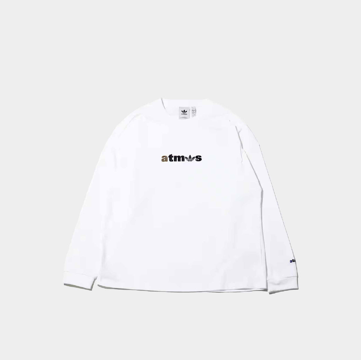atmos x adidas Originals Logo Long Sleeve Tee Image 1 - LUZACTIVE - AUSTRALIA