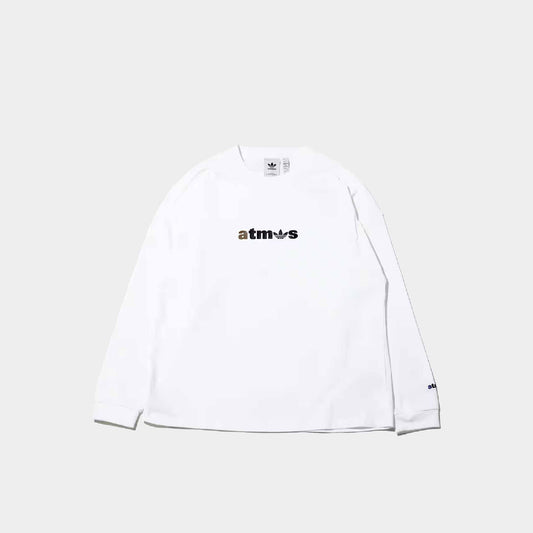atmos x adidas Originals Logo Long Sleeve Tee Image 1 - LUZACTIVE - AUSTRALIA