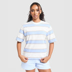 Boxy Striped T-Shirt Image 3 - LUZACTIVE - AUSTRALIA