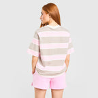 Boxy Striped T-Shirt Image 4 - LUZACTIVE - AUSTRALIA