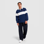 Brooklyn Long-Sleeve Polo Shirt Image 2 - LUZACTIVE - AUSTRALIA