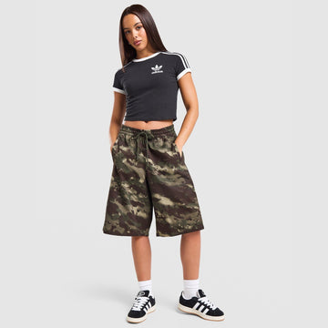 Camo 3-Stripes Jorts Image 2 - LUZACTIVE - AUSTRALIA