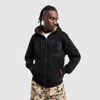 Camo Iron Full Zip Hoodie Image 3 - LUZACTIVE - AUSTRALIA