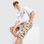 Camo Iron Jorts Image 1 - LUZACTIVE - AUSTRALIA