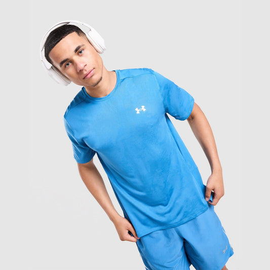 Camo Jacquard T-Shirt Image 1 - LUZACTIVE - AUSTRALIA