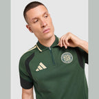Celtic FC Tiro 26 Training Polo Shirt Image 3 - LUZACTIVE - AUSTRALIA