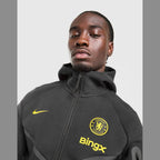 Chelsea FC Tech Fleece Full Zip Hoodie Image 3 - LUZACTIVE - AUSTRALIA