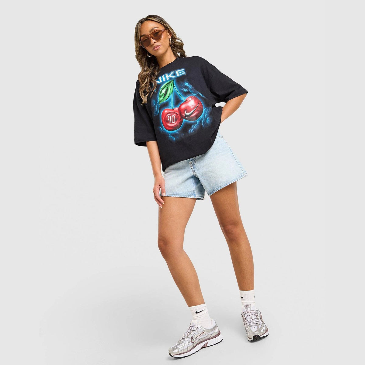 Cherry Graphic T-Shirt Image 1 - LUZACTIVE - AUSTRALIA