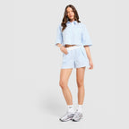 Chill Poplin Stripe Shorts Image 2 - LUZACTIVE - AUSTRALIA