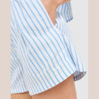 Chill Poplin Stripe Shorts Image 5 - LUZACTIVE - AUSTRALIA