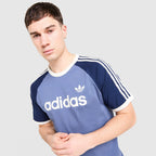 Colour Block 3-Stripes T-Shirt Image 4 - LUZACTIVE - AUSTRALIA