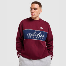 Colour Block Crew Sweatshirt Image 1 - LUZACTIVE - AUSTRALIA