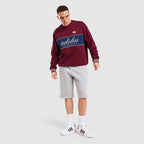 Colour Block Crew Sweatshirt Image 2 - LUZACTIVE - AUSTRALIA