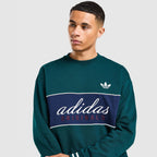 Colour Block Crew Sweatshirt Image 4 - LUZACTIVE - AUSTRALIA