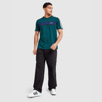Colour Block Retro T-Shirt Image 3 - LUZACTIVE - AUSTRALIA
