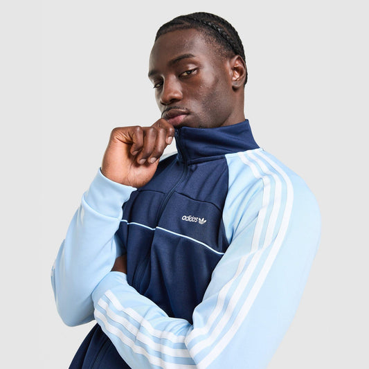 Colour Block Retro Track Top Image 1 - LUZACTIVE - AUSTRALIA