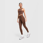 Cotton Seamless Leggings Image 3 - LUZACTIVE - AUSTRALIA