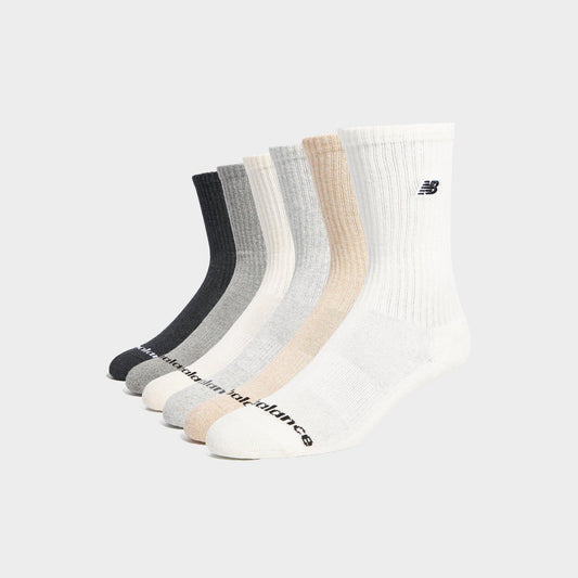 Crew Socks (6 Pack) Image 1 - LUZACTIVE - AUSTRALIA