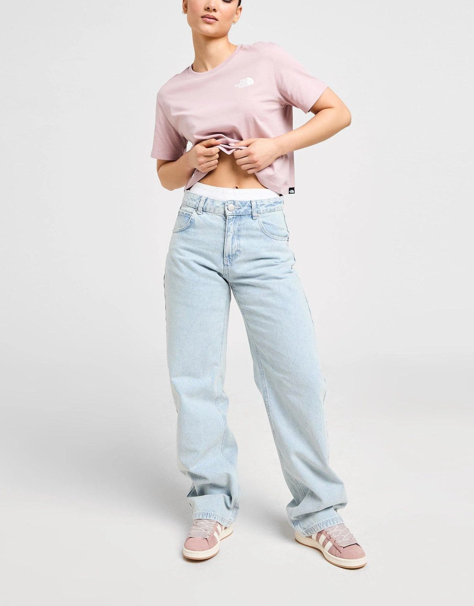 The North Face Simple Dome Crop T-shirt