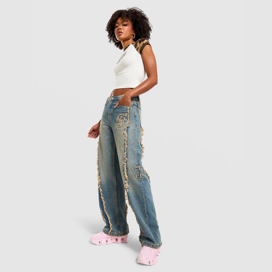 Denim Pants Image 1 - LUZACTIVE - AUSTRALIA