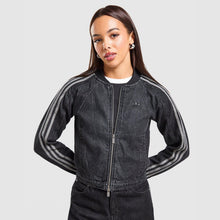 Denim Slim Track Top Image 1 - LUZACTIVE - AUSTRALIA