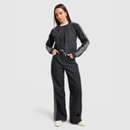 Denim Slim Track Top Image 2 - LUZACTIVE - AUSTRALIA