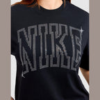 Diamante Logo Graphic T-Shirt Image 5 - LUZACTIVE - AUSTRALIA