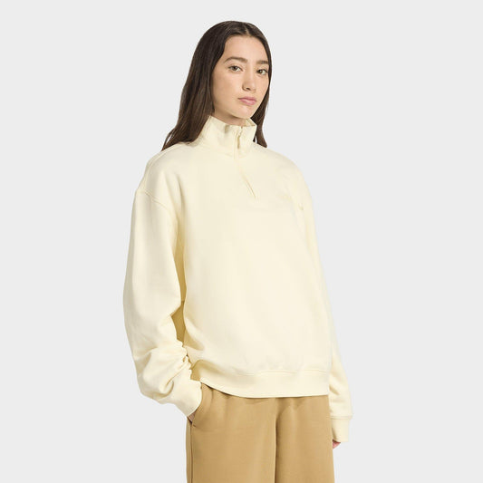 Essential Linear 1/4 Zip Fleece Sweatshirt Image 1 - LUZACTIVE - AUSTRALIA