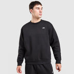 Essential Relaxed Crew Sweatshirt Image 3 - LUZACTIVE - AUSTRALIA