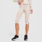 Essential Sportswear Chill Knit Capri Leggings Image 2 - LUZACTIVE - AUSTRALIA