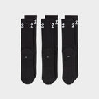 Essentials Crew Socks (3 Pack) Image 3 - LUZACTIVE - AUSTRALIA