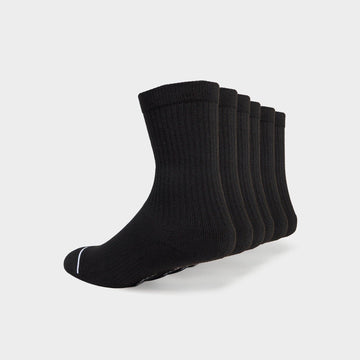 Everyday Cushioned Crew Socks (6 Pack) Image 2 - LUZACTIVE - AUSTRALIA