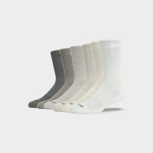 Everyday Plus Crew Socks (6 Pack) Image 1 - LUZACTIVE - AUSTRALIA